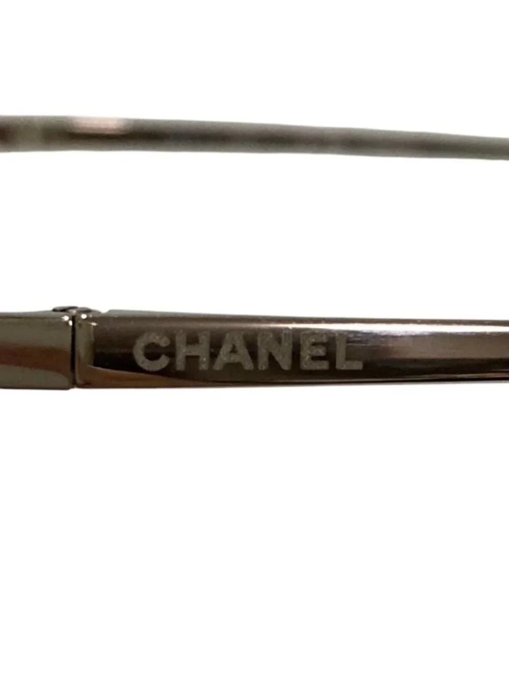 Chanel Rimless Sunglasses Brown Grade Eyewear